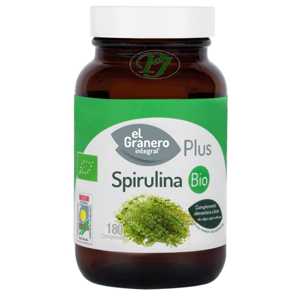 Espirulina Bio 180 Comprimidos - El Granero