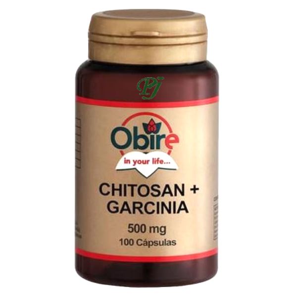 Chitosan + Garcinia 100 Capsulas 450Mg - Obire