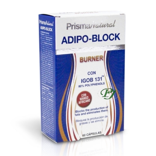 Adipo Block Burner 60 Capsulas - Prisma Natural