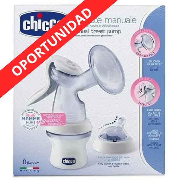 Chicco Sacaleche Regulable Una Mano.