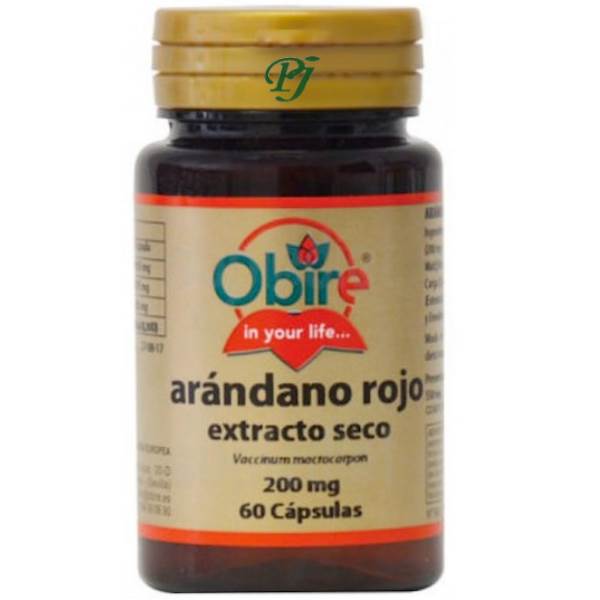 Arandano Rojo 60 Capsulas 200Mg - Obire