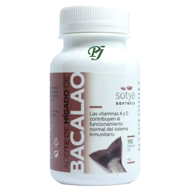 Higado De Bacalao 110 Perlas 700Mg - Sotya