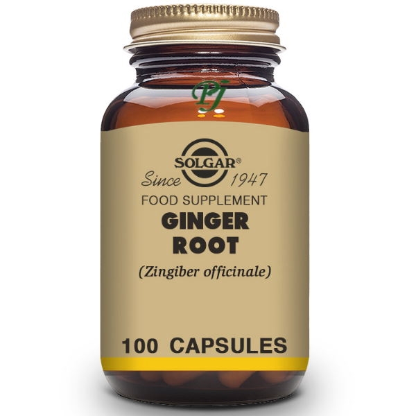 Jengibre Raiz 100 Capsulas - Solgar