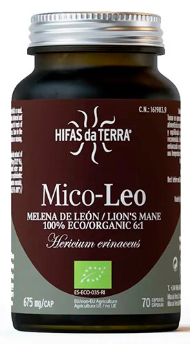 Melena De Leon Mico Leo 70 Capsulas Bote - Hifas Da Terra