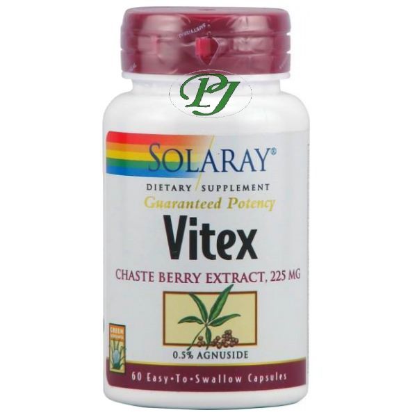 Vitex Sauzgatillo 60 Cápsulas - Solaray