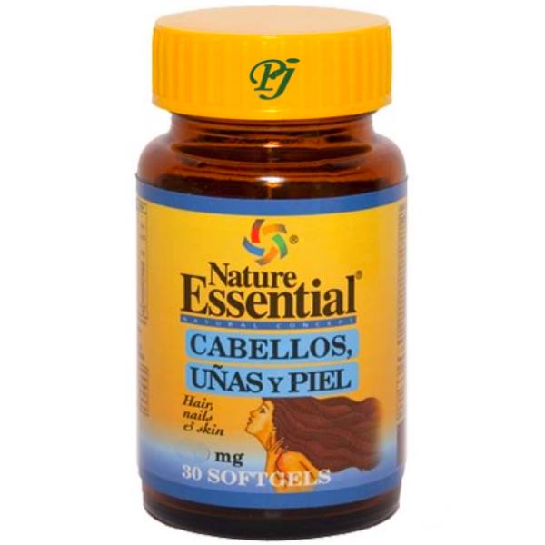 Cabello Uña Piel 30 Perlas 570Mg - Nature Essential