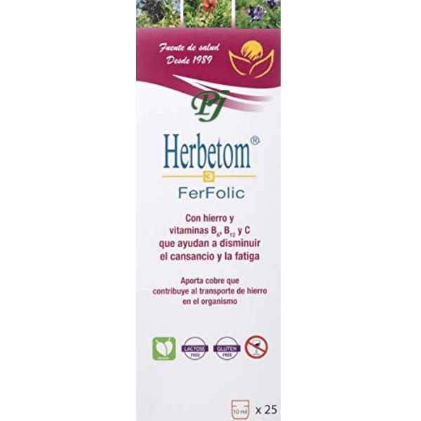 Herbetom 3 Ferfolic 250Ml - Bioserum