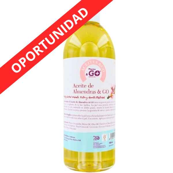 Aceite De Almendras Dulces & Go 750Ml- Pharma & Go