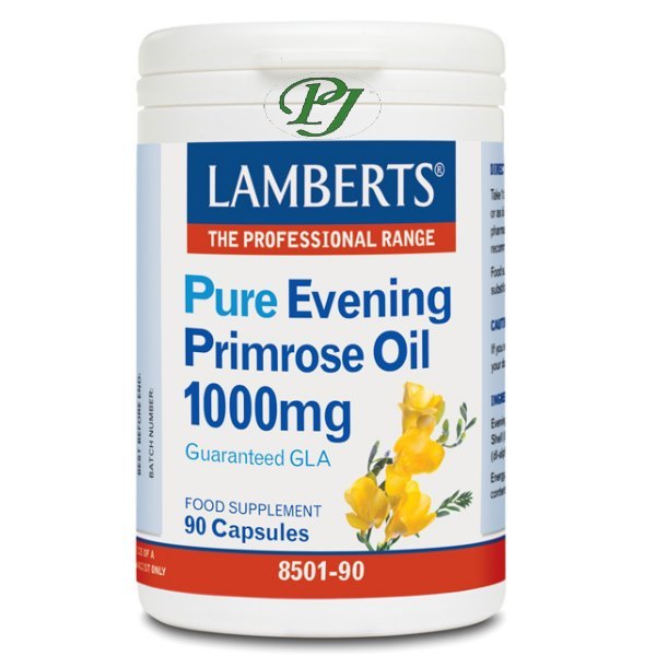 Aceite Puro Primula 90 Cápsulas 1000Mg - Lamberts