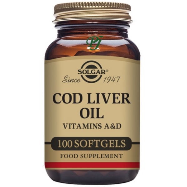 Higado Bacalao 100 Capsulas - Solgar