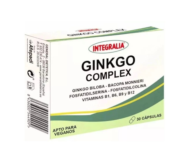 Ginkgo Complex 30 Capsulas Integralia