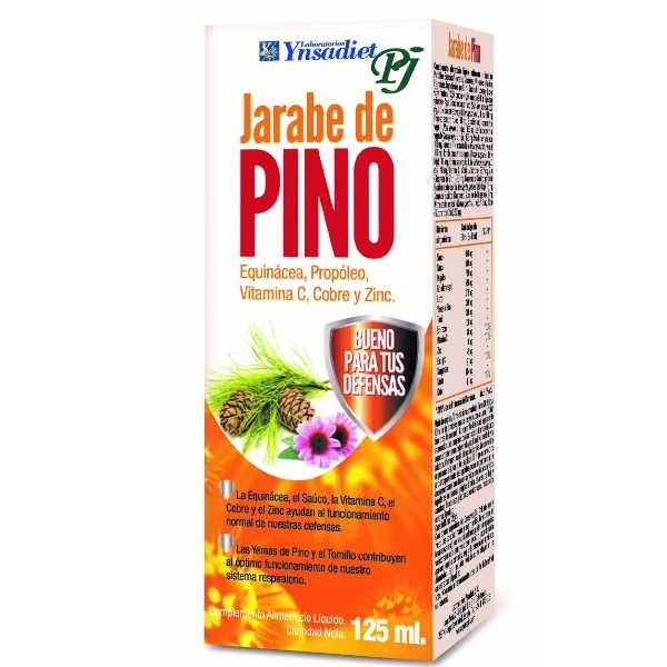 Jarabe De Pino Pino-Protect 250 Ml. 0% Azúcar - Ynsadiet