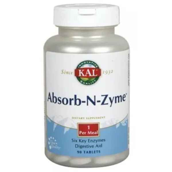 Absorb-N-Zyme 90 Tabletas - Kal