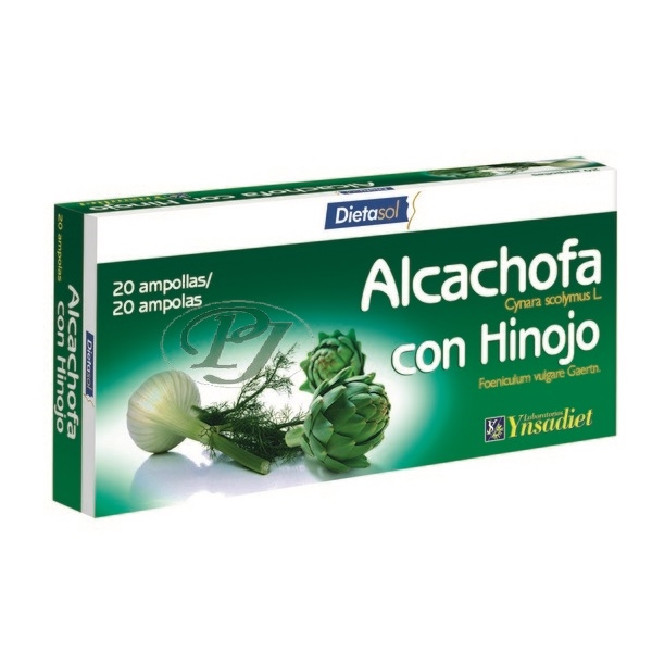 Alcachofa Con Hinojo 20 Ampollas  - Ynsadiet