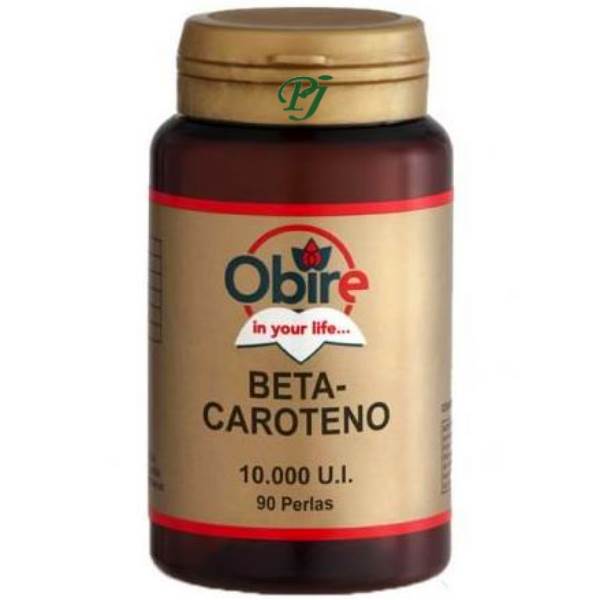 Beta Caroteno 10.000Ui 90 Perlas - Obire