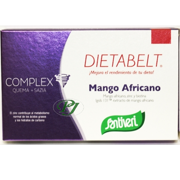 Dietabelt Complex Mango Africano 60 Capsulas - Santiveri