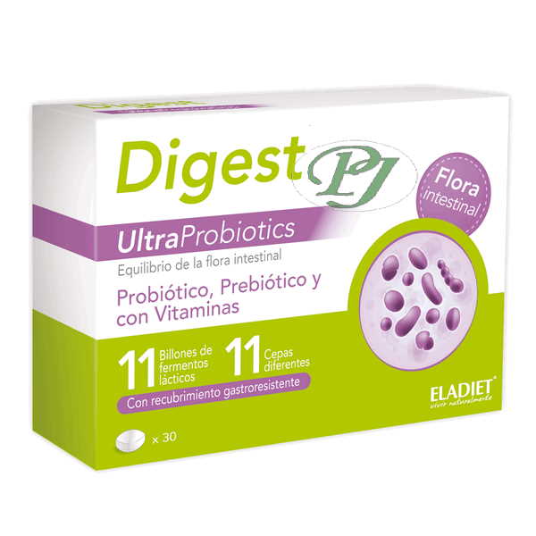 Digest Ultraprobiotics 30 Comprimidos - Eladiet