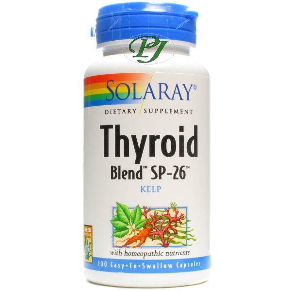 Thyroid Blend Sp-26 100 Cápsulas - Solaray