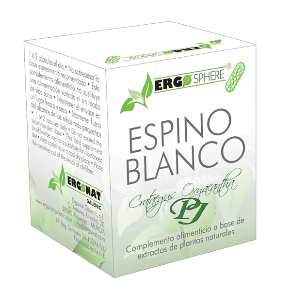 Espino Blanco 45 Capsulas - Ergonat