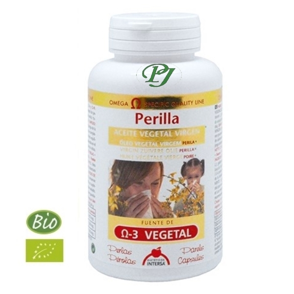 Perilla Aceite Vegetal 120 Perlas - Dietéticos Intersa