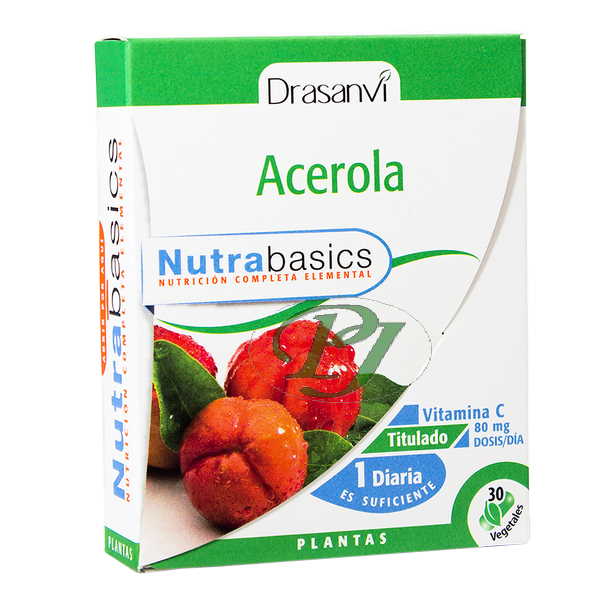 Acerola 30 Capsulas Vegetales - Drasanvi