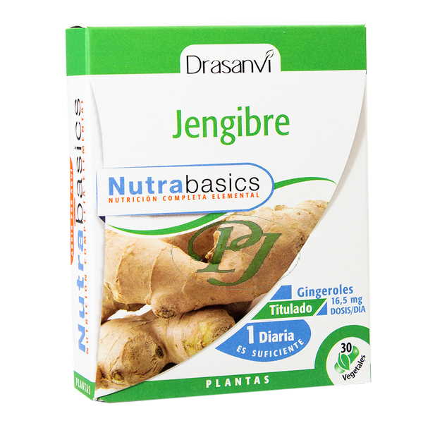 Jengibre 30 Capsulas Vegetales - Drasanvi