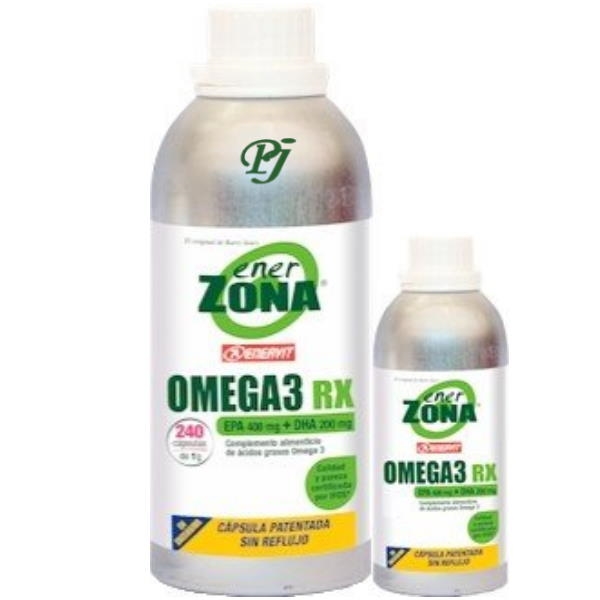 Omega 3Rx 1 Gramo 240 Capsulas + 60 Capsulas Regalo  - Enerzona