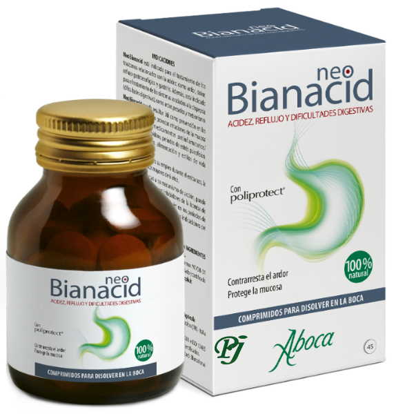 Bianacid Neo Acidez Reflujo 45 Comprimidos - Aboca