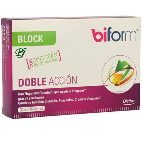 Biform Block Doble Accion 30 Cápsulas - Dielisa