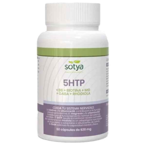 5Htp+B6 60 Capsulas 700Mg - Sotya