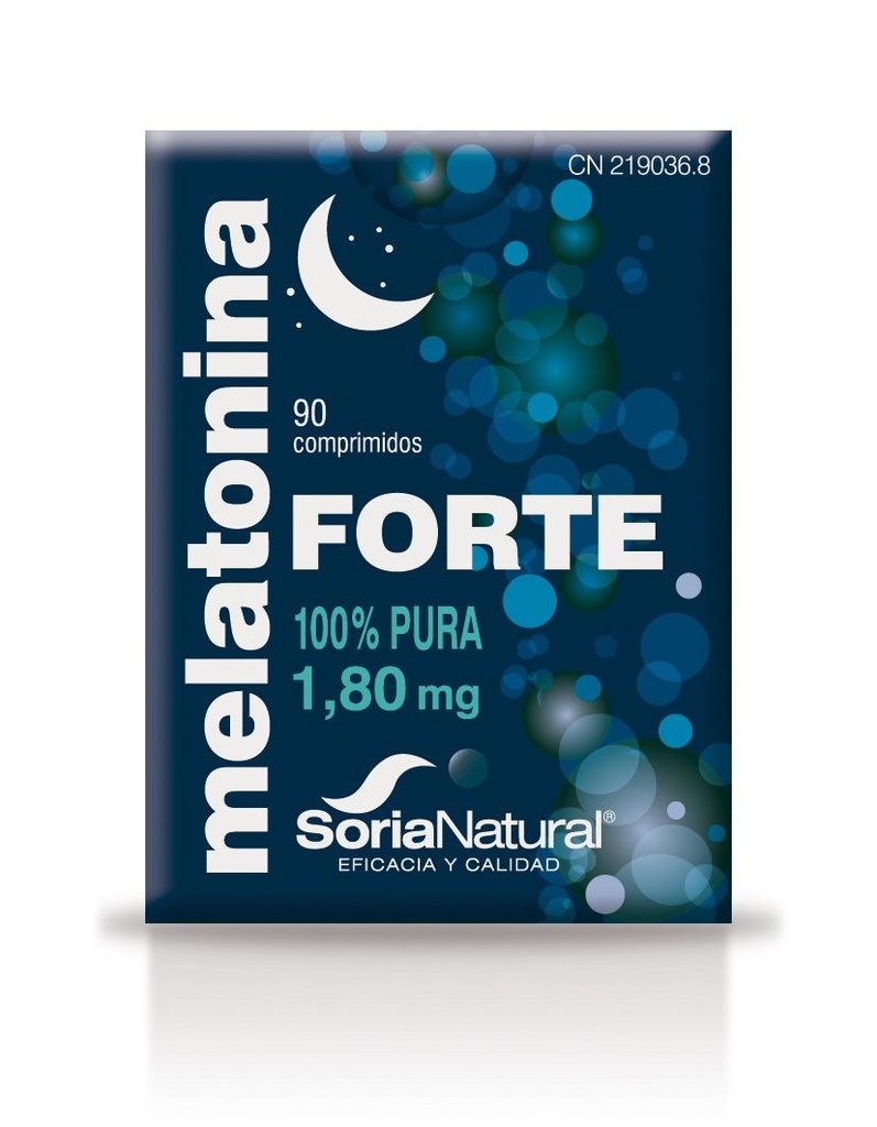 Melatonin Forte 90 Comprimidos 1.8Mg - Soria Natural