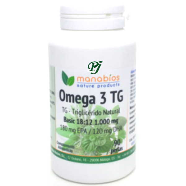 Omega 3 90 Perlas 1000Mg - Manabios
