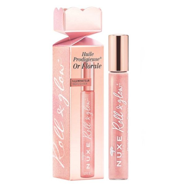Roll & Glow Aceite Seco Multifunción Floral Roll-On - Nuxe