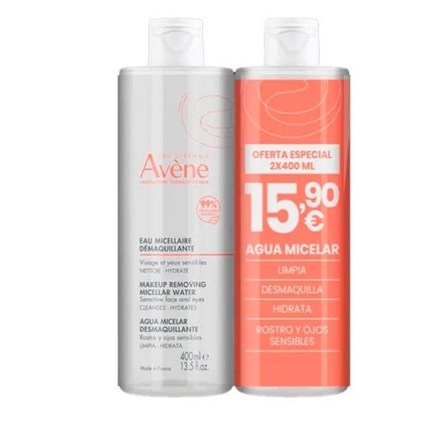 Agua Micelar 2X400Ml - Avéne