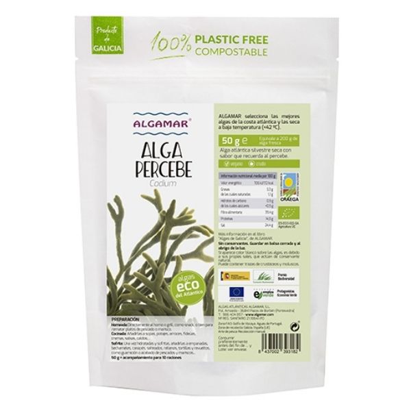 Alga Percebe Bio 50Gr - Algamar