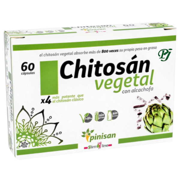 Chitosan Vegetal+ Alcachofa 60 Cápsulas - Pinisan