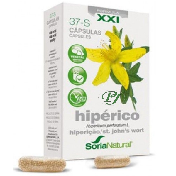 Hiperico 37-S 30 Capsulas Formula Xxi - Soria Natural