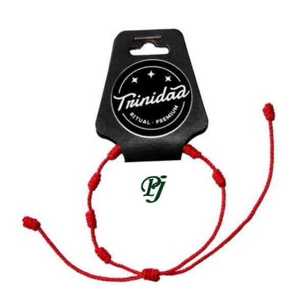 Pulsera 7 Nudos Roja Trinidad - Granadiet