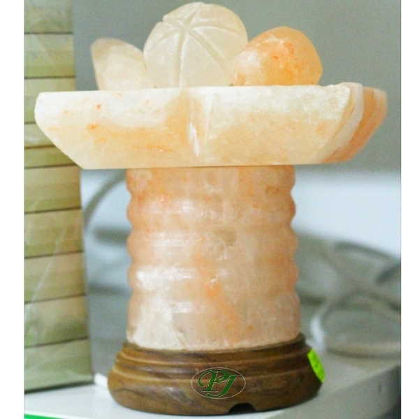 Lampara Sal Himalaya Cuenco Bandeja Frutas