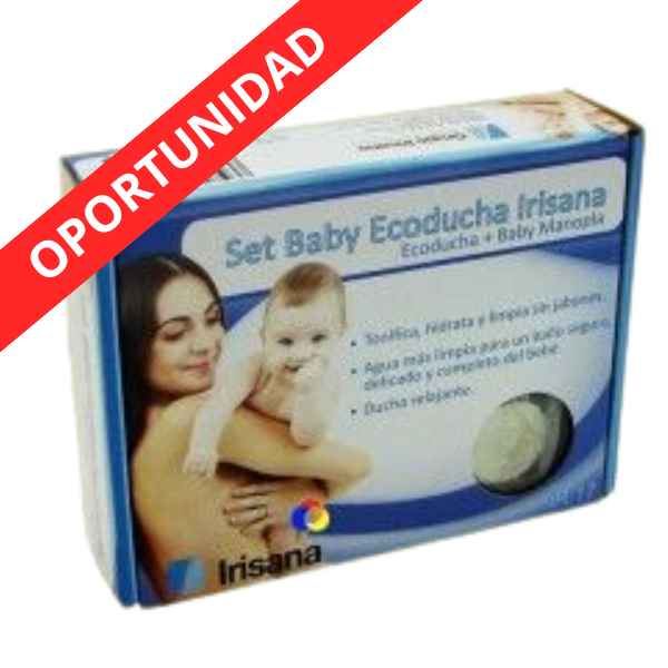Eco Ducha Set Baby + Manopla - Irisana