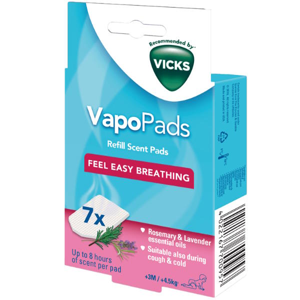 Vapopads Romero Lavanda 7Uds - Vicks