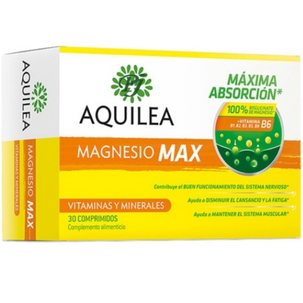 Magnesio Max 30 Comprimidos - Aquilea