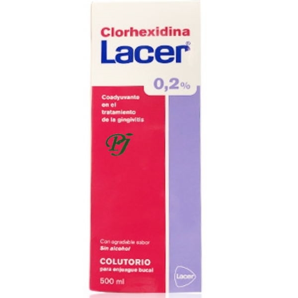 Clorhexidina Colutorio 0.2% 500Ml - Lacer
