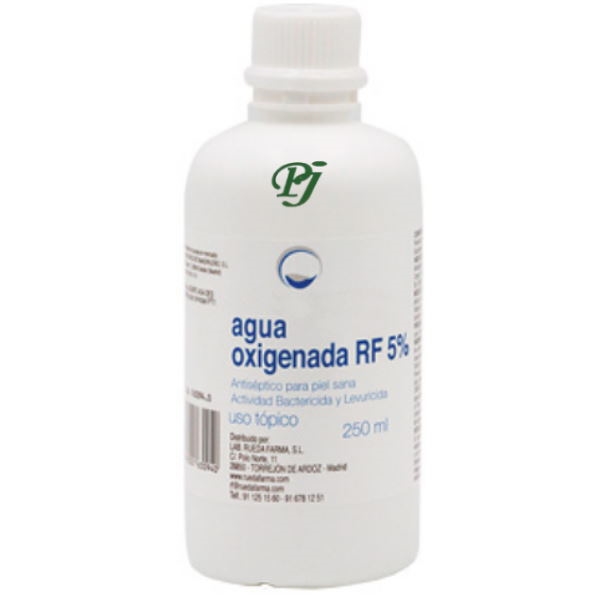 Agua Oxigenada Rf 5% 250Ml - Edda Pharma