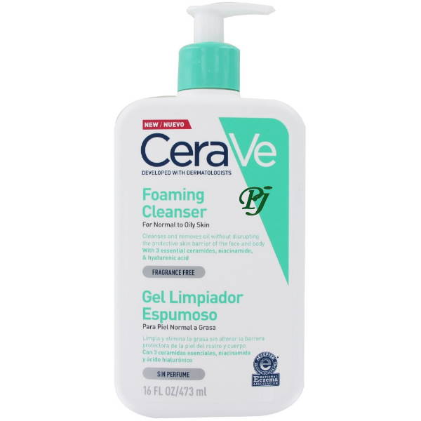 Gel Limpiador Espumoso 473Ml - Cerave