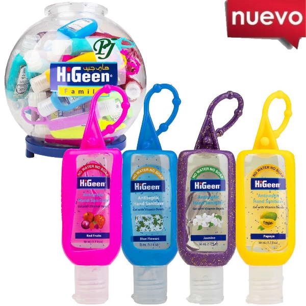 Gel Limpieza Manos Varios Aromas - Higeen