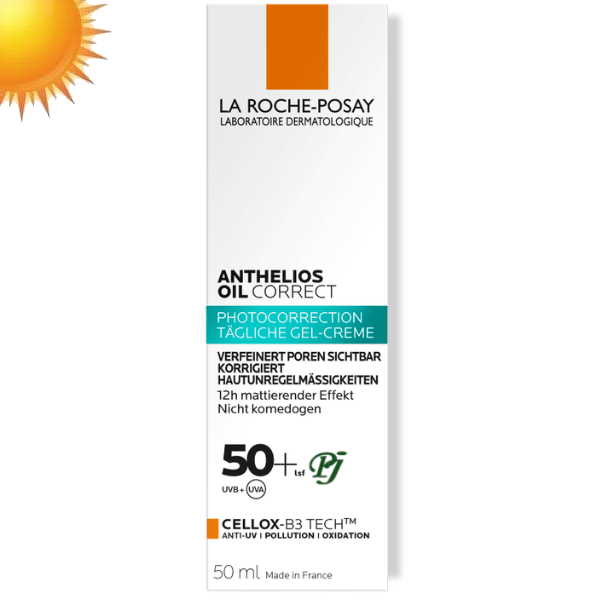 Antehelios 50+ Aceite Correct 50Ml - La Roche