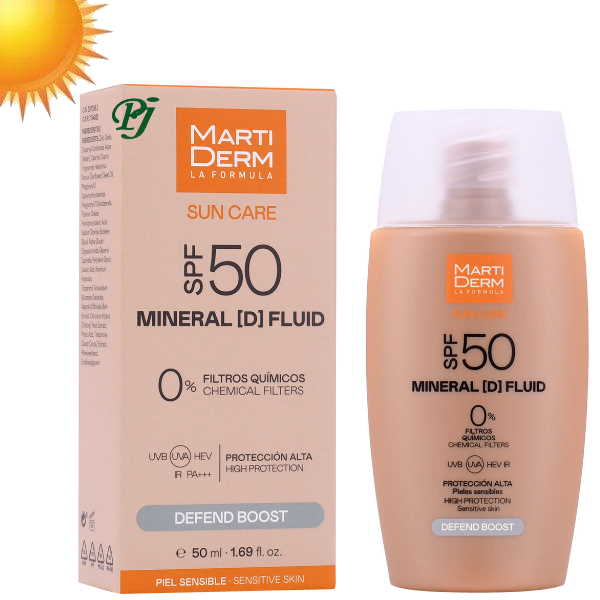 Solar 50 Mineral Fluid Defend Boost 50Ml - Martiderm