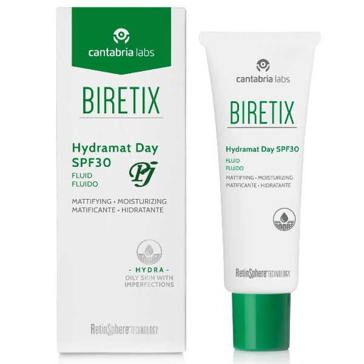 [1300837] Biretix Hydramat Day Fluido Spf30 50Ml - Cantabria Labs
