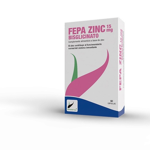 [0505055] Fepa Zinc Bisglicinato 60 Cápsulas